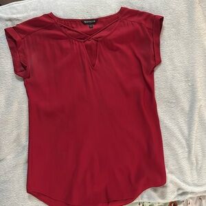 Express women’s short sleeve blouse